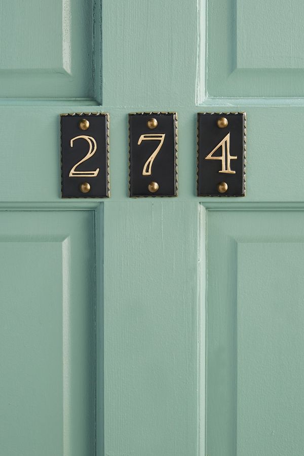 Slide View: 1: Nora House Numbers