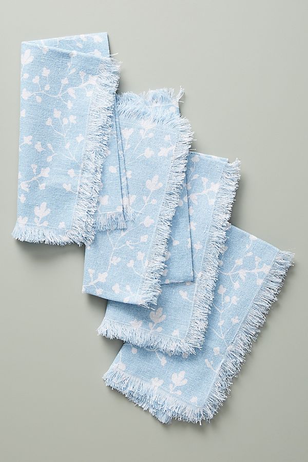 Slide View: 1: Hazel Napkins, Set of 4