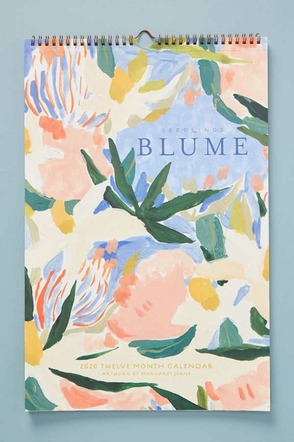 Seedlings Blume 2020 Calendar