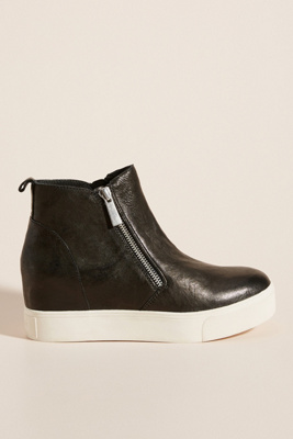 j slides high top sneaker