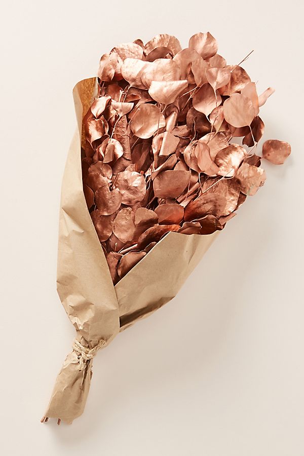 Slide View: 1: Copper Eucalyptus Bouquet