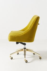 Slide View: 3: Elowen Swivel Desk Chair