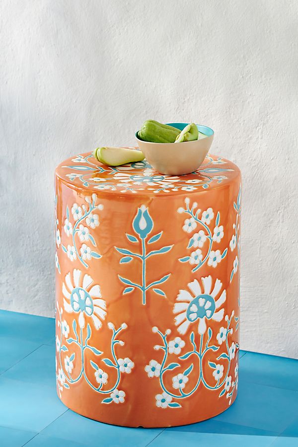 Slide View: 1: Mabel Ceramic Stool