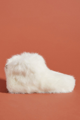 fluffy white uggs