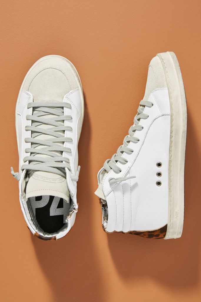 P448 Leopard HighTop Sneakers Anthropologie
