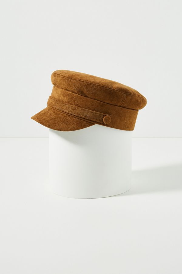 Suede Engineer Cap | Anthropologie