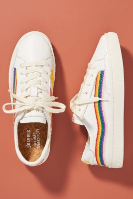 soludos sneakers rainbow