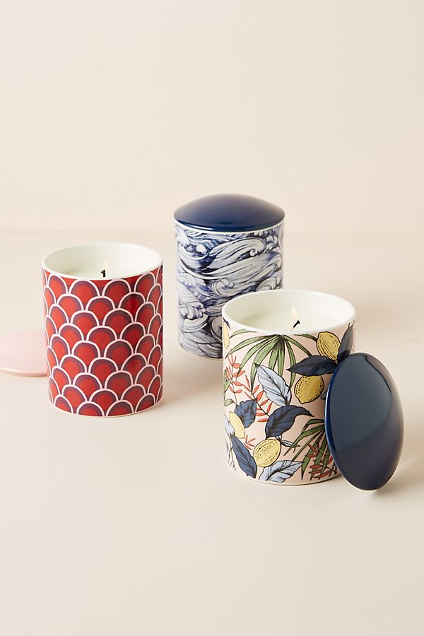 Slide View: 2: L'or de Seraphine Ceramic Candle