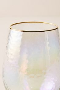 Slide View: 2: Zaza Lustered Stemless Wine Glasses, Set of 4