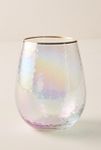 Thumbnail View 1: Zaza Lustered Stemless Wine Glasses, Set of 4