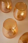 Thumbnail View 2: Zaza Lustered Stemless Wine Glasses, Set of 4