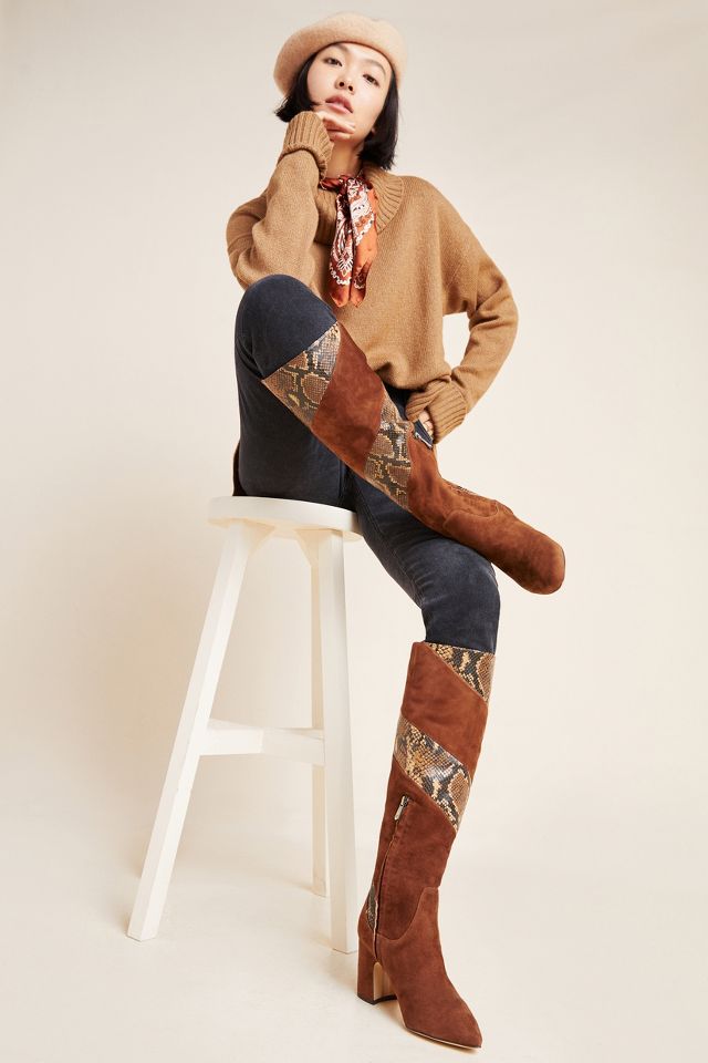 sam edelman hai knee boot camel