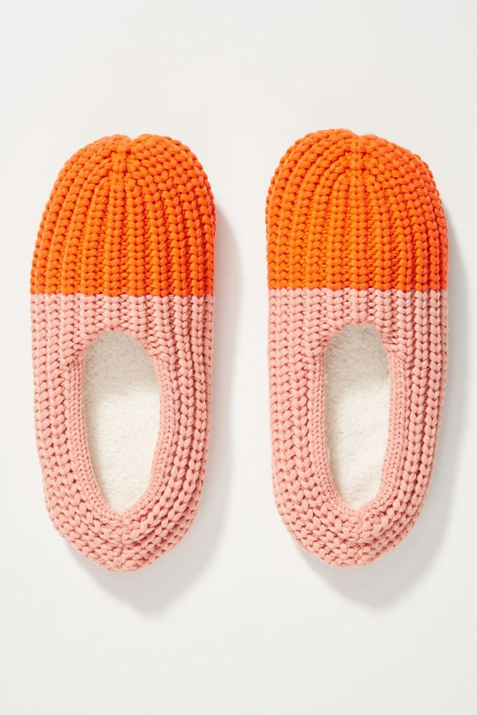 Colorblocked Sock Slippers | Anthropologie