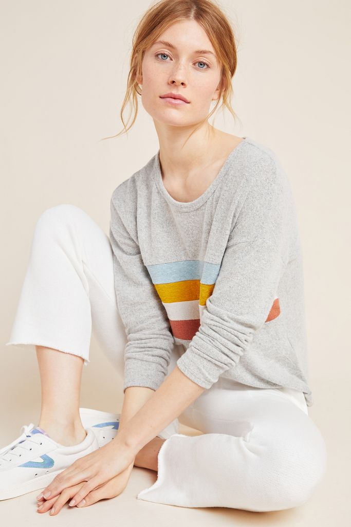 Striped Hacci Top | Anthropologie