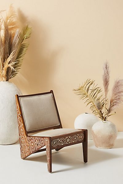 Bone Inlay Rani Accent Chair