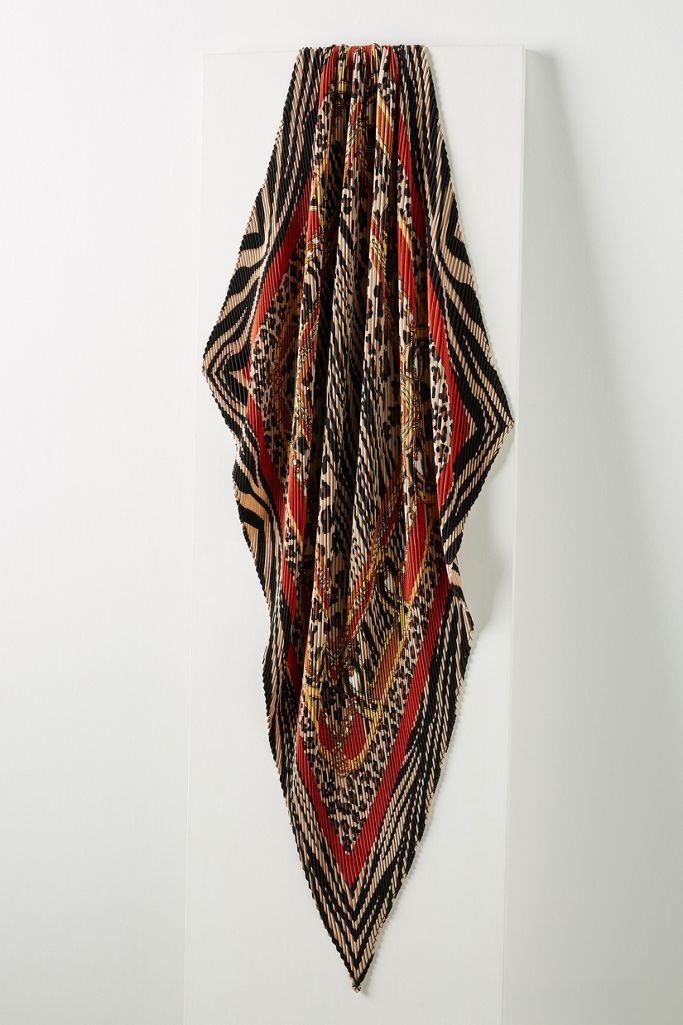 Printed Hair Scarf Anthropologie