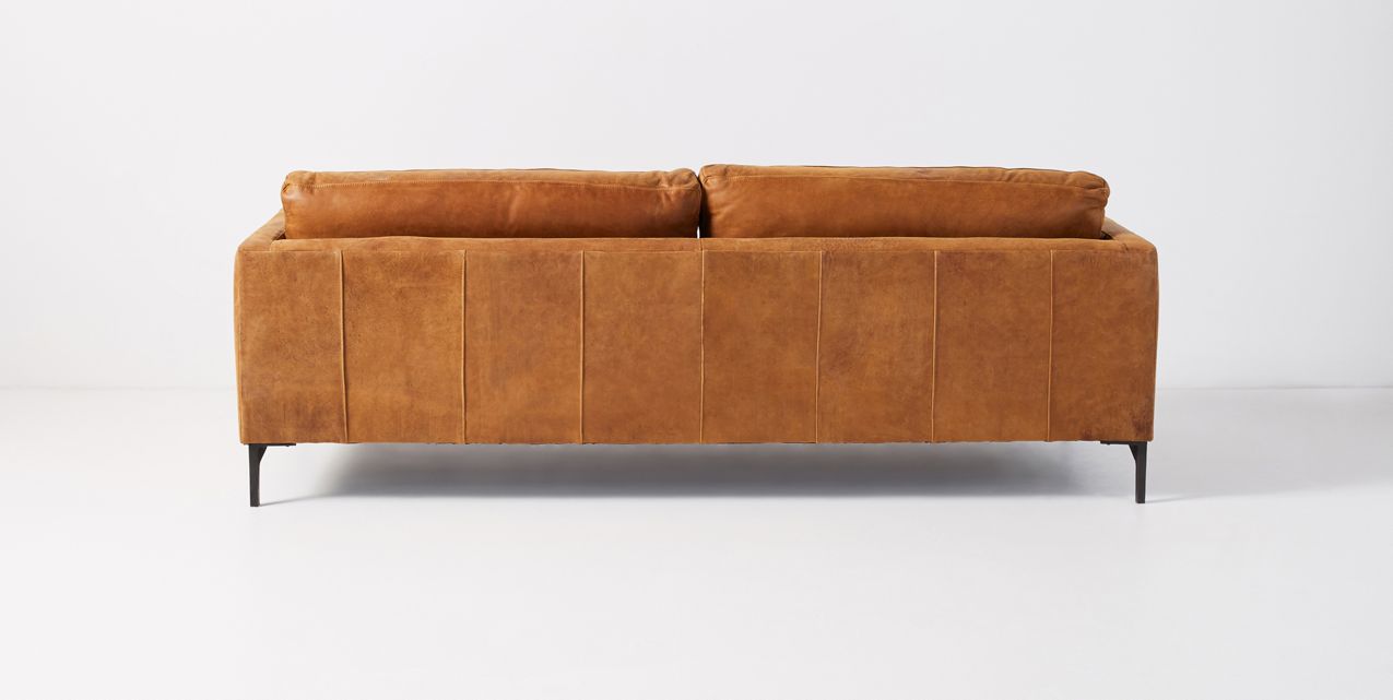 Bowen Leather Sofa Anthropologie, How Much Do Leather Couches Cost