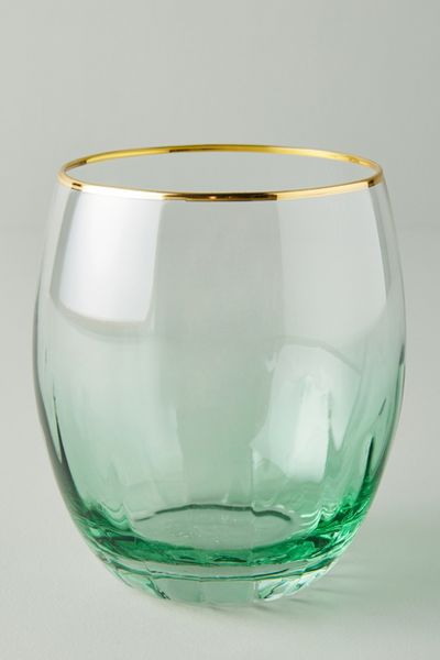 Vita Stemless Wine Glasses, Set of 4 | Anthropologie