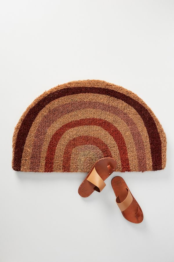 Rainbow Doormat Anthropologie