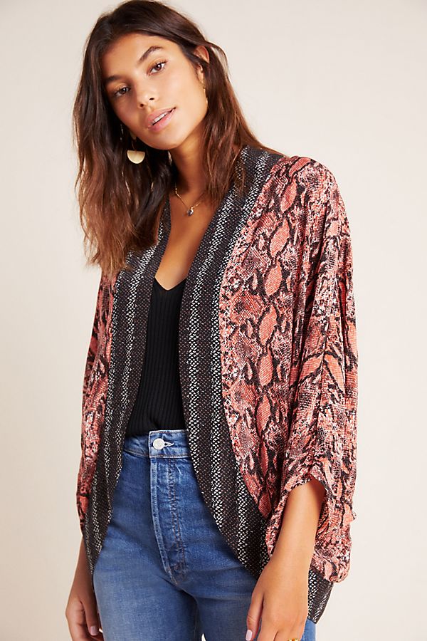 Slide View: 1: Tamra Cocoon Kimono