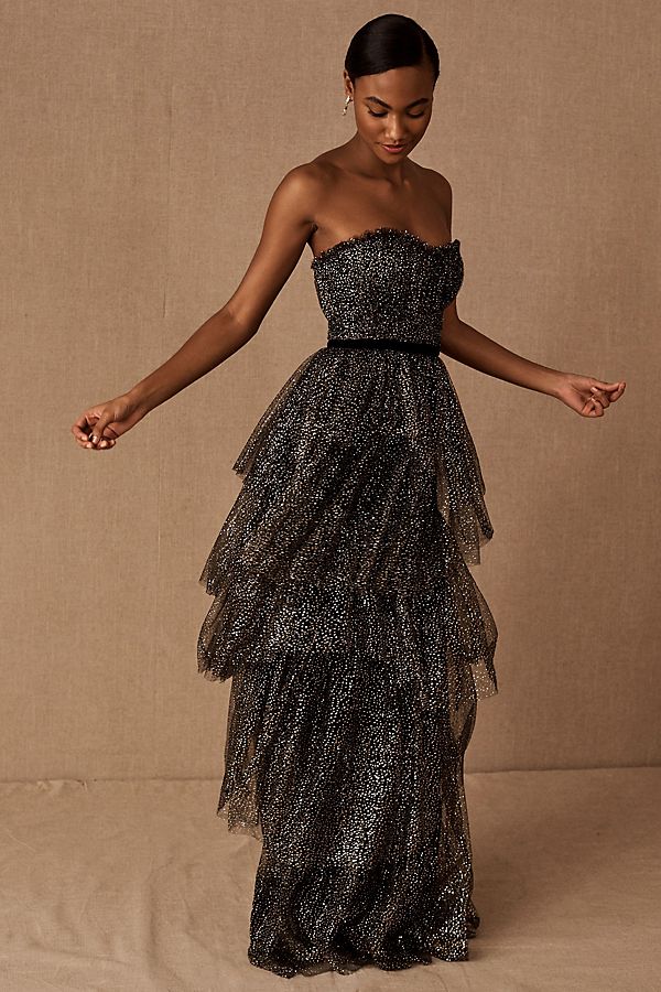 Slide View: 1: Marchesa Notte Calixta Dress