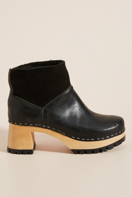 swedish clog boots