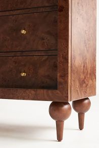 Slide View: 6: Fern Ash Wood Storage Cabinet