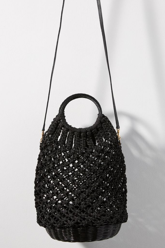 Lara Woven Crossbody Bag Anthropologie