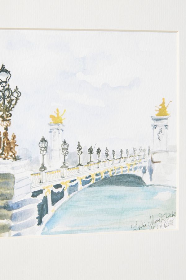 Slide View: 3: Pont Alexandre III Bridge, Paris Wall Art