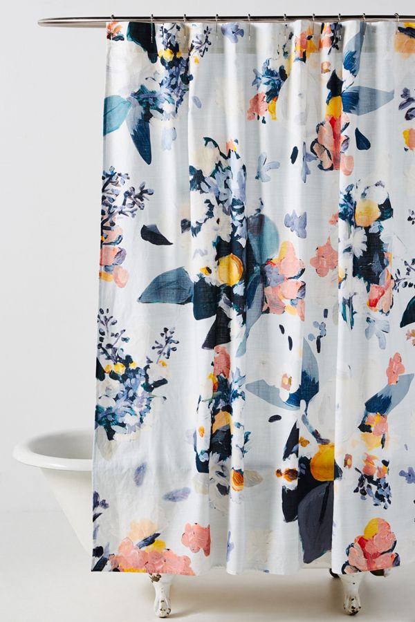 Botanica Shower Curtain Anthropologie