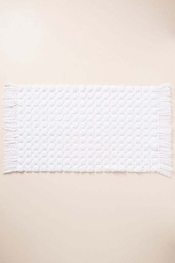 Slide View: 1: Handwoven Hayleigh Bath Mat