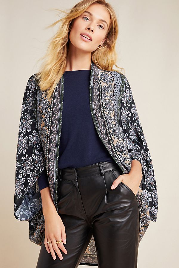 Slide View: 1: Jamila Cocoon Kimono