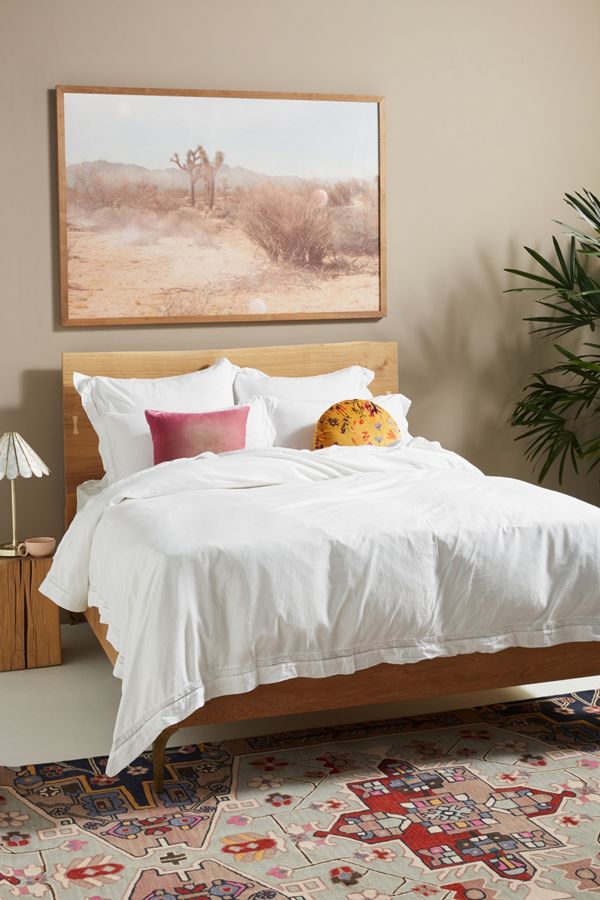 Organic Spa Sateen Duvet Set Anthropologie