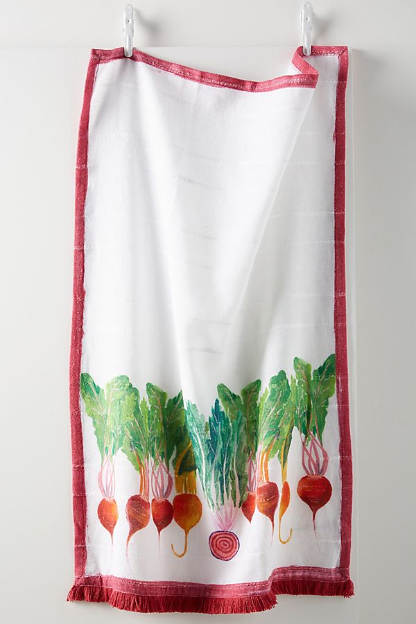 Slide View: 1: Radish Dish Towel