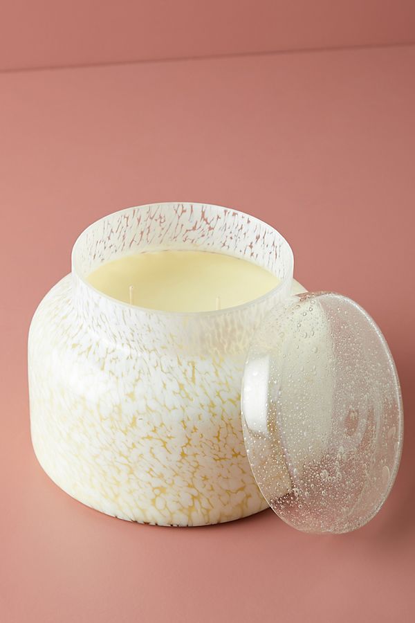Slide View: 1: Capri Blue Giant Confetti Glass Candle