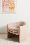 Thumbnail View 1: Valencia Linen Sculptural Chair