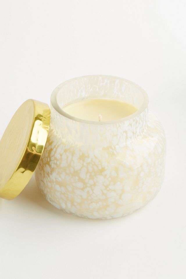 Capri Blue Confetti Glass Candle Anthropologie