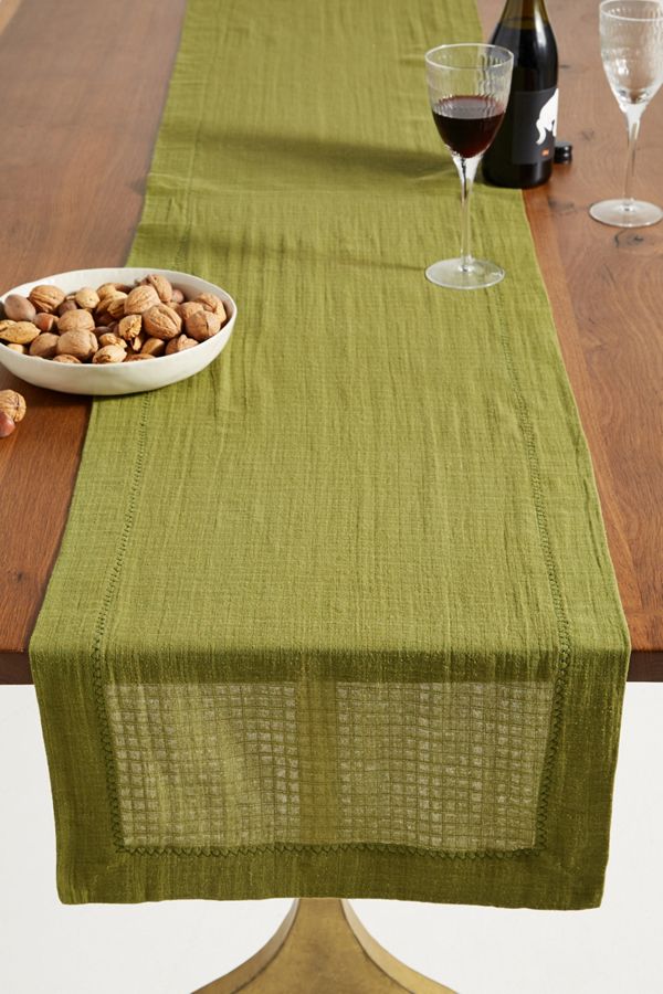 French country table linens for casual meals and entertaining.