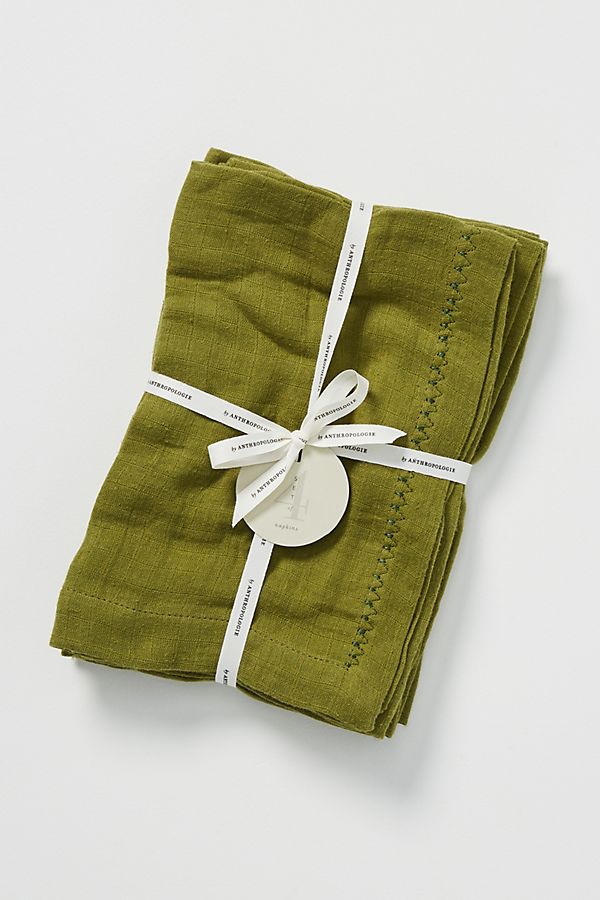 Slide View: 1: Ashbury Napkins, Set of 4