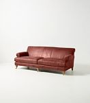 Willoughby Two-Cushion Leather Sofa #1