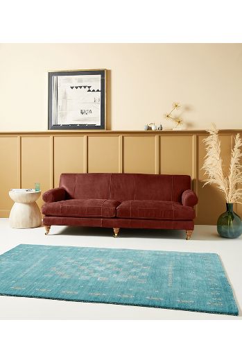 Willoughby Two-Cushion Leather Sofa