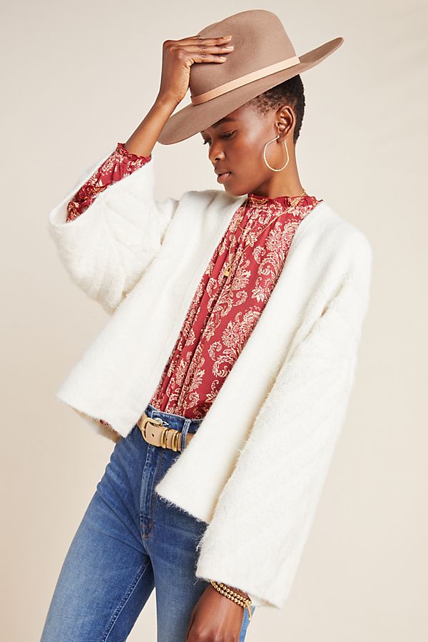 Slide View: 1: Tyler Cropped Cardigan