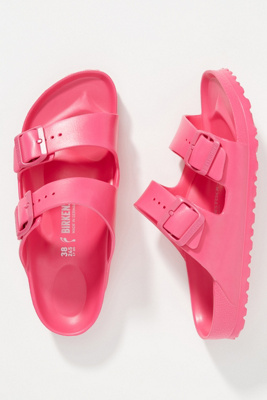 pink birkenstock sandals