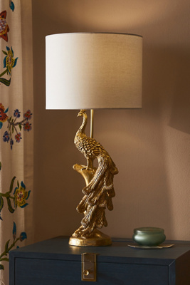 anthropologie table lamp