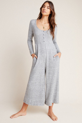 anthropologie sleep jumpsuit