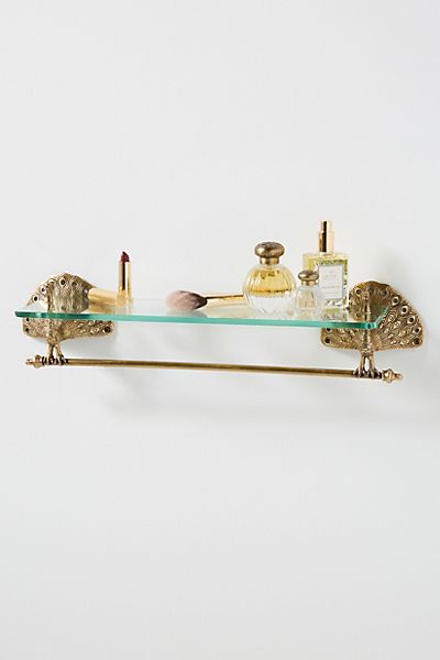 Ida Peacock Glass Shelf