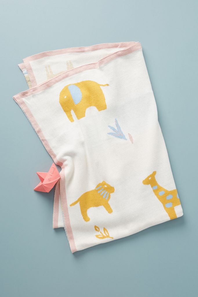 Safari Baby Blanket Anthropologie