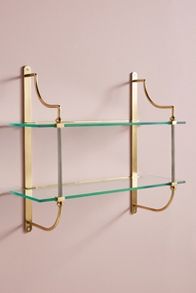 Slide View: 2: Sylvie Two-Tier Shelf