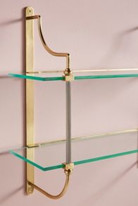 Slide View: 3: Sylvie Two-Tier Shelf