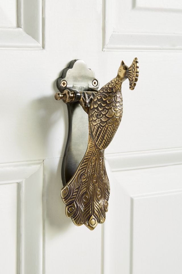 Ida Peacock Door Knocker Anthropologie